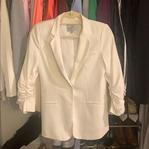 White blazer